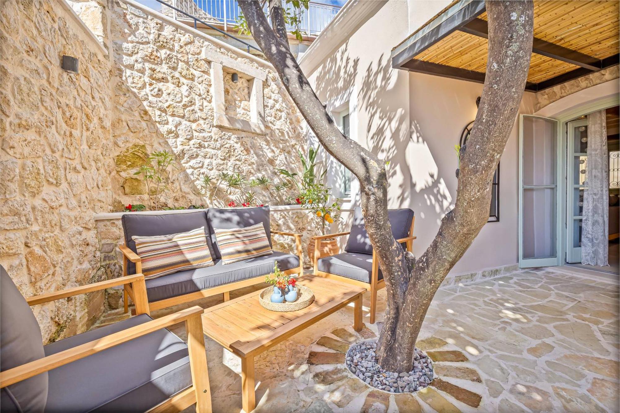Courtyard Cottage Corfu Lákones Eksteriør bilde